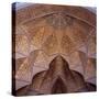 Interior of Dome in the Friday Mosque, Isfahan, Iran, Middle East-Robert Harding-Stretched Canvas