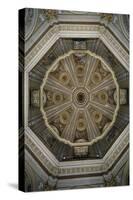 Interior of Dome of Church of St Mary of Loreto-Cesare Mariani-Stretched Canvas