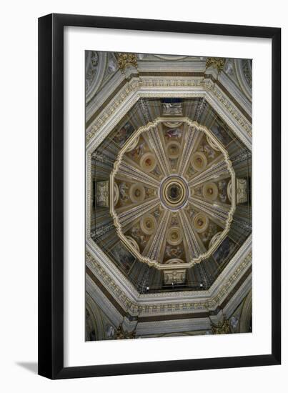 Interior of Dome of Church of St Mary of Loreto-Cesare Mariani-Framed Giclee Print