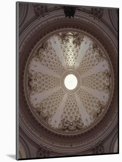 Interior of Dome of Collegiate Church of Santa Marissunta-Gian Lorenzo Bernini-Mounted Giclee Print