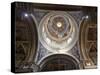 Interior of Dome, St. Paul's Cathedral, Mdina, Malta, Europe-Nick Servian-Stretched Canvas