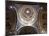 Interior of Dome, St. Paul's Cathedral, Mdina, Malta, Europe-Nick Servian-Mounted Photographic Print