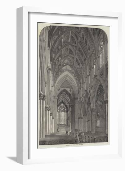 Interior of Doncaster Church-null-Framed Giclee Print