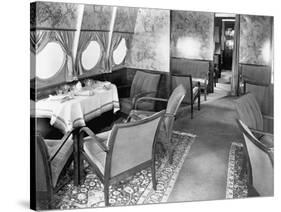 Interior of Dornier Flugschiff Do X Aircraft-null-Stretched Canvas