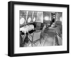 Interior of Dornier Flugschiff Do X Aircraft-null-Framed Photographic Print