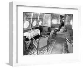 Interior of Dornier Flugschiff Do X Aircraft-null-Framed Photographic Print