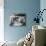 Interior of Early American Furnished Kitchen-null-Framed Photographic Print displayed on a wall