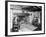 Interior of Early American Furnished Kitchen-null-Framed Photographic Print