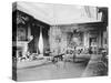 Interior of Early State Dining Room of White House-null-Stretched Canvas