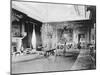 Interior of Early State Dining Room of White House-null-Mounted Photographic Print