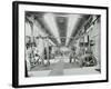 Interior of Engine the House at Crossness Sewage Treatment Works, London, 1894-null-Framed Photographic Print