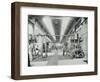 Interior of Engine the House at Crossness Sewage Treatment Works, London, 1894-null-Framed Photographic Print