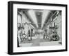 Interior of Engine the House at Crossness Sewage Treatment Works, London, 1894-null-Framed Photographic Print