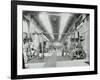 Interior of Engine the House at Crossness Sewage Treatment Works, London, 1894-null-Framed Photographic Print