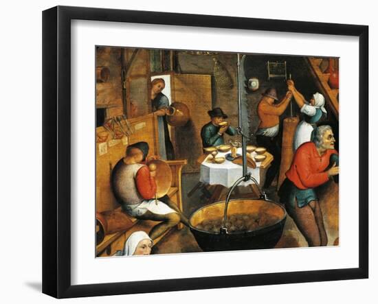 Interior of Farmhouse-Jan Brueghel the Elder-Framed Giclee Print