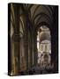 Interior of Florence Cathedral-Giovanni Pezzini-Stretched Canvas