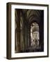 Interior of Florence Cathedral-Giovanni Pezzini-Framed Giclee Print