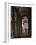 Interior of Florence Cathedral-Giovanni Pezzini-Framed Giclee Print