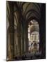 Interior of Florence Cathedral-Giovanni Pezzini-Mounted Giclee Print