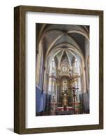 Interior of Franciscan Church, Bratislava, Slovakia, Europe-Ian Trower-Framed Photographic Print