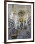 Interior of Frauenkirche, Dresden, Saxony, Germany, Europe-Robert Harding-Framed Photographic Print