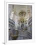 Interior of Frauenkirche, Dresden, Saxony, Germany, Europe-Robert Harding-Framed Photographic Print