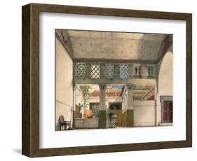 Interior of Gaius Marcius's House-Sir Lawrence Alma-Tadema-Framed Giclee Print