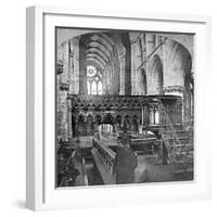 Interior of Glasgow Cathedral, Scotland, Late 19th Century-Underwood & Underwood-Framed Giclee Print