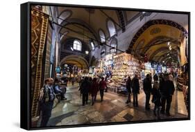 Interior of Grand Bazaar (Kapali Carsi), Istanbul, Turkey-Ben Pipe-Framed Stretched Canvas