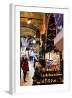 Interior of Grand Bazaar (Kapali Carsi), Istanbul, Turkey-Ben Pipe-Framed Photographic Print