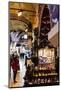 Interior of Grand Bazaar (Kapali Carsi), Istanbul, Turkey-Ben Pipe-Mounted Photographic Print