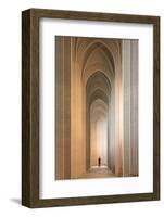 Interior of Grundvigs Church, Bispebjerg, Copenhagen, Denmark-Ben Pipe-Framed Photographic Print