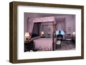 Interior of Guest Bedroom at Blair House-Roddey Mims-Framed Photographic Print