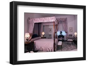 Interior of Guest Bedroom at Blair House-Roddey Mims-Framed Photographic Print