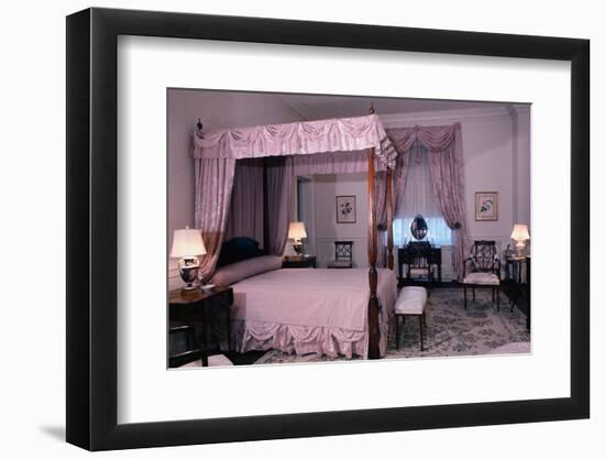 Interior of Guest Bedroom at Blair House-Roddey Mims-Framed Photographic Print