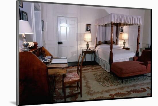 Interior of Guest Bedroom at Blair House-Roddey Mims-Mounted Photographic Print