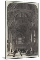 Interior of Guildhall, as Restored-null-Mounted Giclee Print