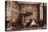 Interior of Haddon Hall, 19th Century-Laslett John Pott-Stretched Canvas