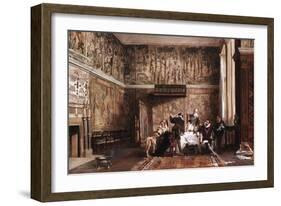 Interior of Haddon Hall, 19th Century-Laslett John Pott-Framed Giclee Print