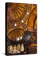 Interior of Hagia Sofia (Aya Sofya), Sultanahmet, Istanbul, Turkey-Ben Pipe-Stretched Canvas