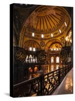 Interior of Hagia Sofia (Aya Sofya), Sultanahmet, Istanbul, Turkey-Ben Pipe-Stretched Canvas