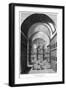 Interior of Hagia Sophia, Constantinople, Engraving, 1815-null-Framed Giclee Print