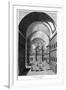 Interior of Hagia Sophia, Constantinople, Engraving, 1815-null-Framed Giclee Print