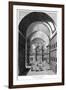 Interior of Hagia Sophia, Constantinople, Engraving, 1815-null-Framed Giclee Print