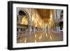 Interior of Hassan Ll Mosque, Casablanca, Morocco, North Africa, Africa-Neil Farrin-Framed Photographic Print