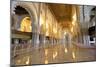 Interior of Hassan Ll Mosque, Casablanca, Morocco, North Africa, Africa-Neil Farrin-Mounted Photographic Print