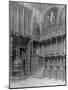 Interior of Henry VII's Lady Chapel, Westminster Abbey-Frederick Henry Evans-Mounted Photographic Print