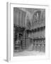 Interior of Henry VII's Lady Chapel, Westminster Abbey-Frederick Henry Evans-Framed Photographic Print