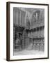 Interior of Henry VII's Lady Chapel, Westminster Abbey-Frederick Henry Evans-Framed Photographic Print