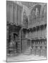 Interior of Henry VII's Lady Chapel, Westminster Abbey-Frederick Henry Evans-Mounted Photographic Print